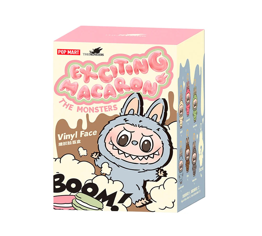 POP MART LABUBU 'THE MONSTERS' - EXCITING MACARON VINYL PLUSH BLIND BOX
