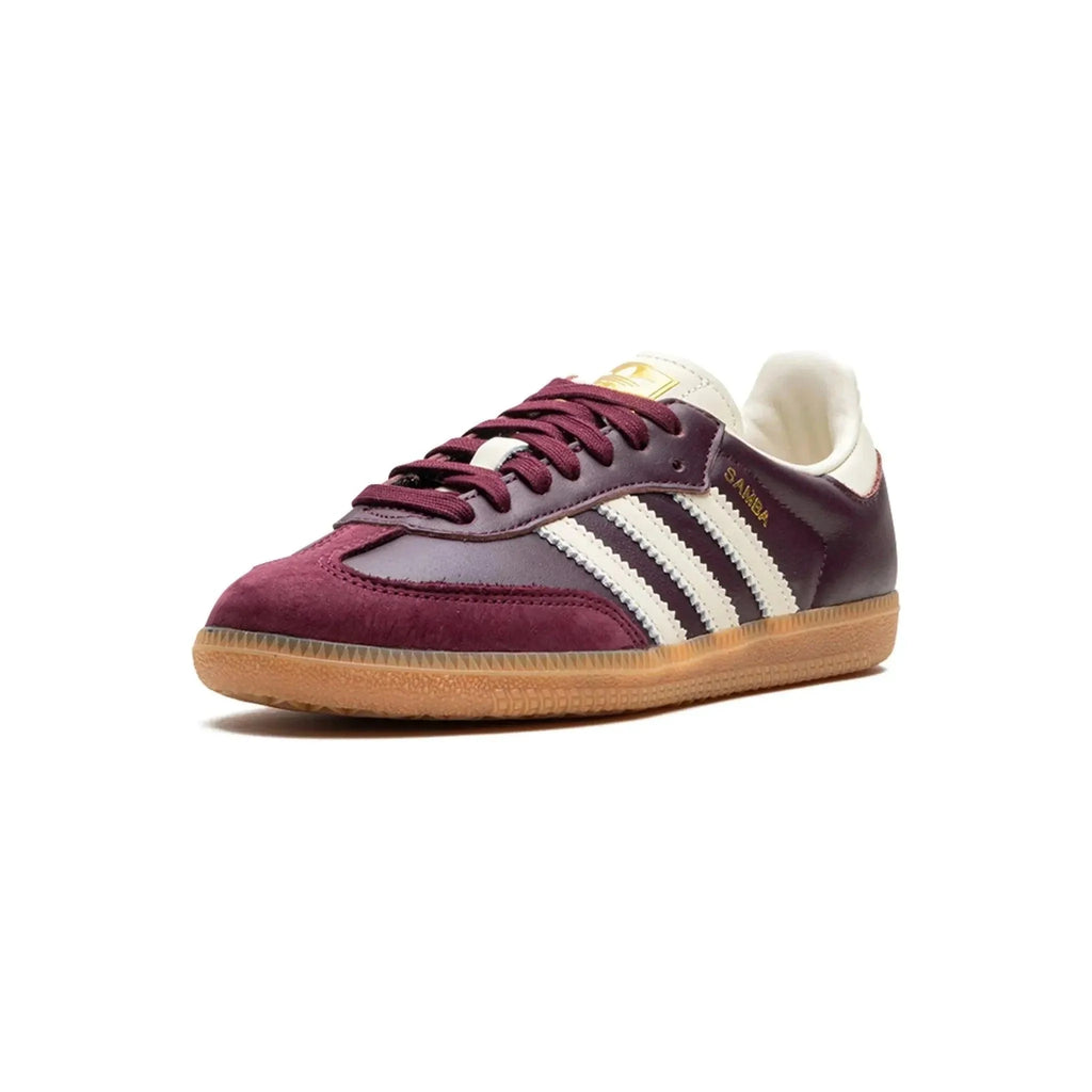 ADIDAS SAMBA OG - MAROON GOLD METALLIC