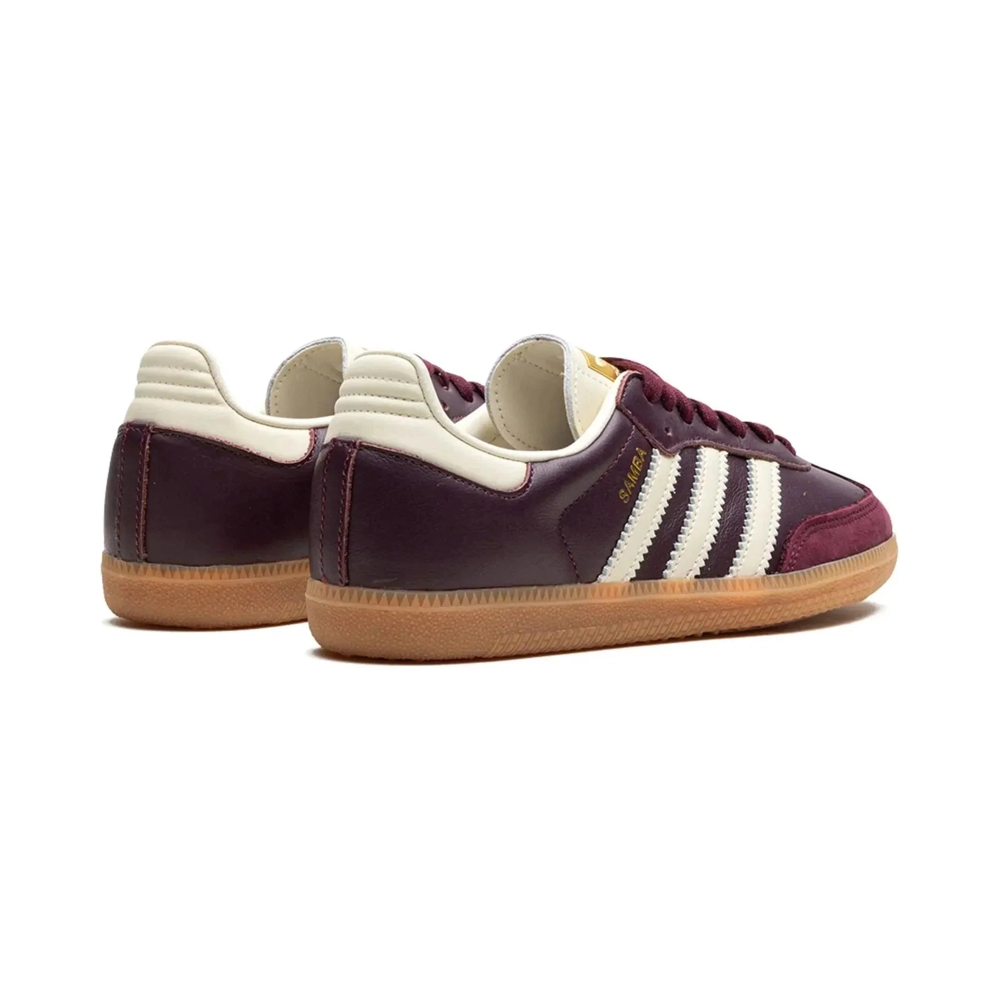 ADIDAS SAMBA OG - MAROON GOLD METALLIC