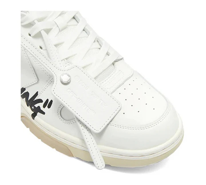 OFF-WHITE OUT OF OFFICE OOO LOW TOPS - FOR WALKING WHITE BLACK
