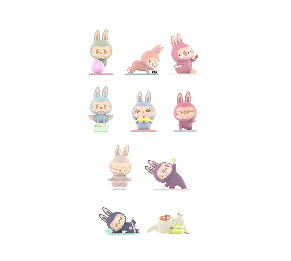 POP MART LABUBU 'THE MONSTERS' - LAZY YOGA SERIES BLIND BOX