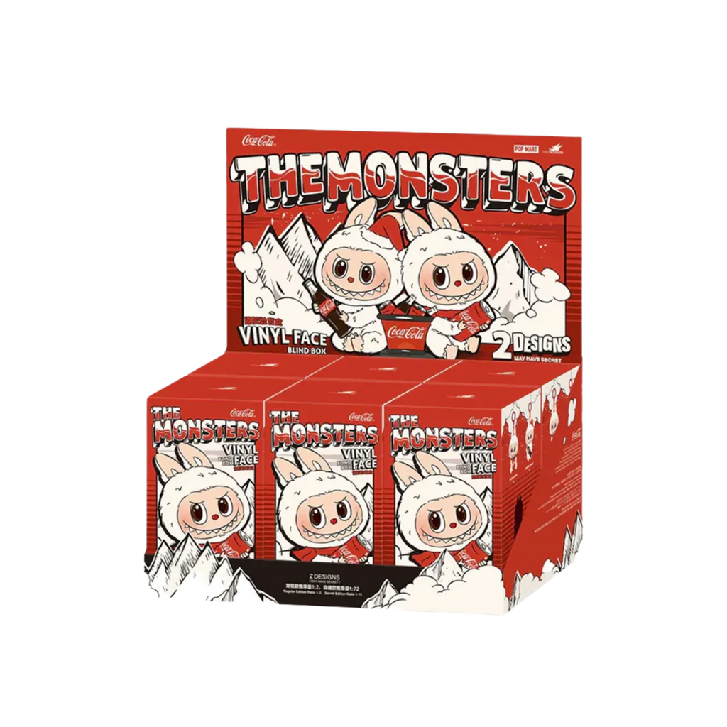 POP MART LABUBU 'THE MONSTERS' - COCA COLA SERIES VINYL FACE BLIND BOX