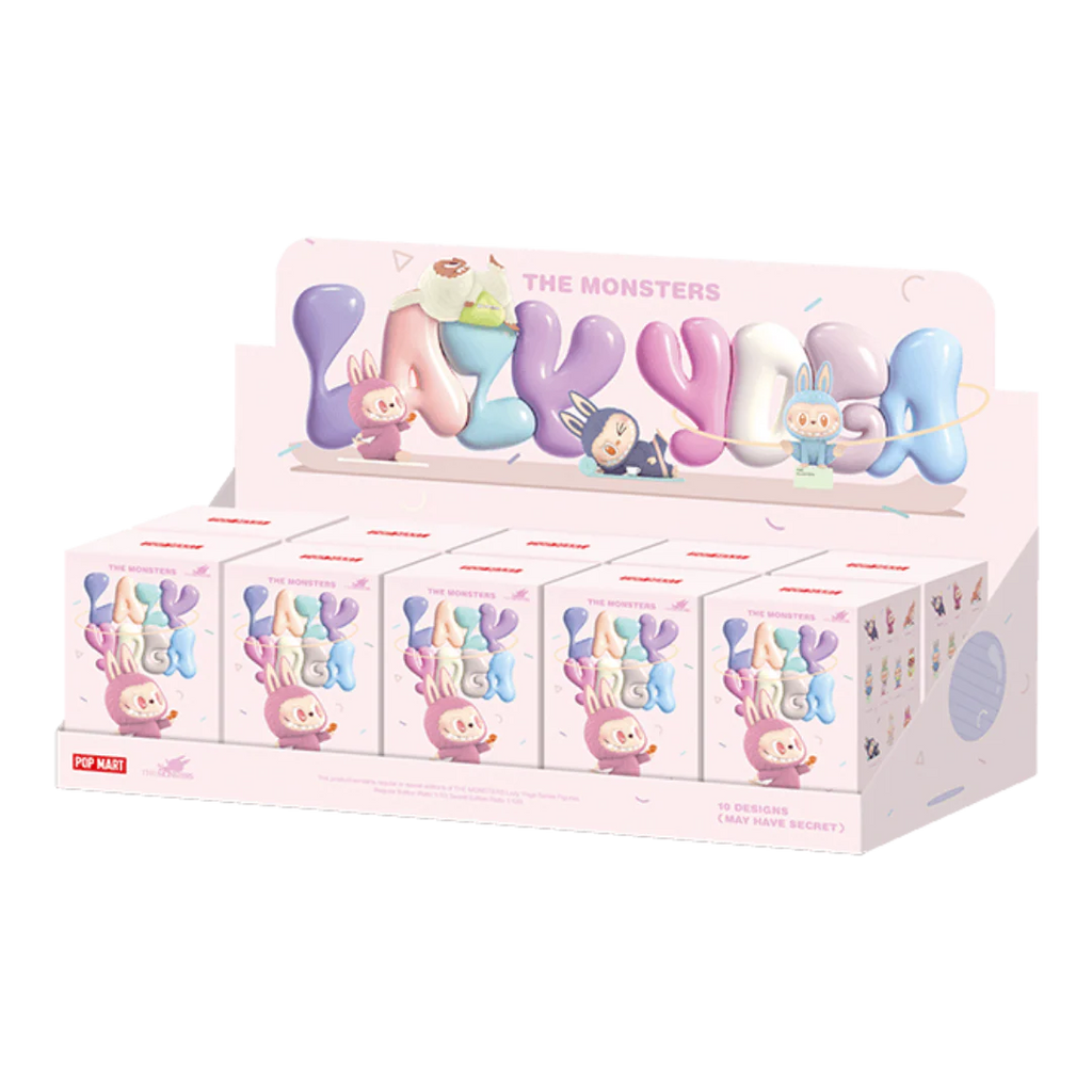 POP MART LABUBU 'THE MONSTERS' - LAZY YOGA SERIES BLIND BOX
