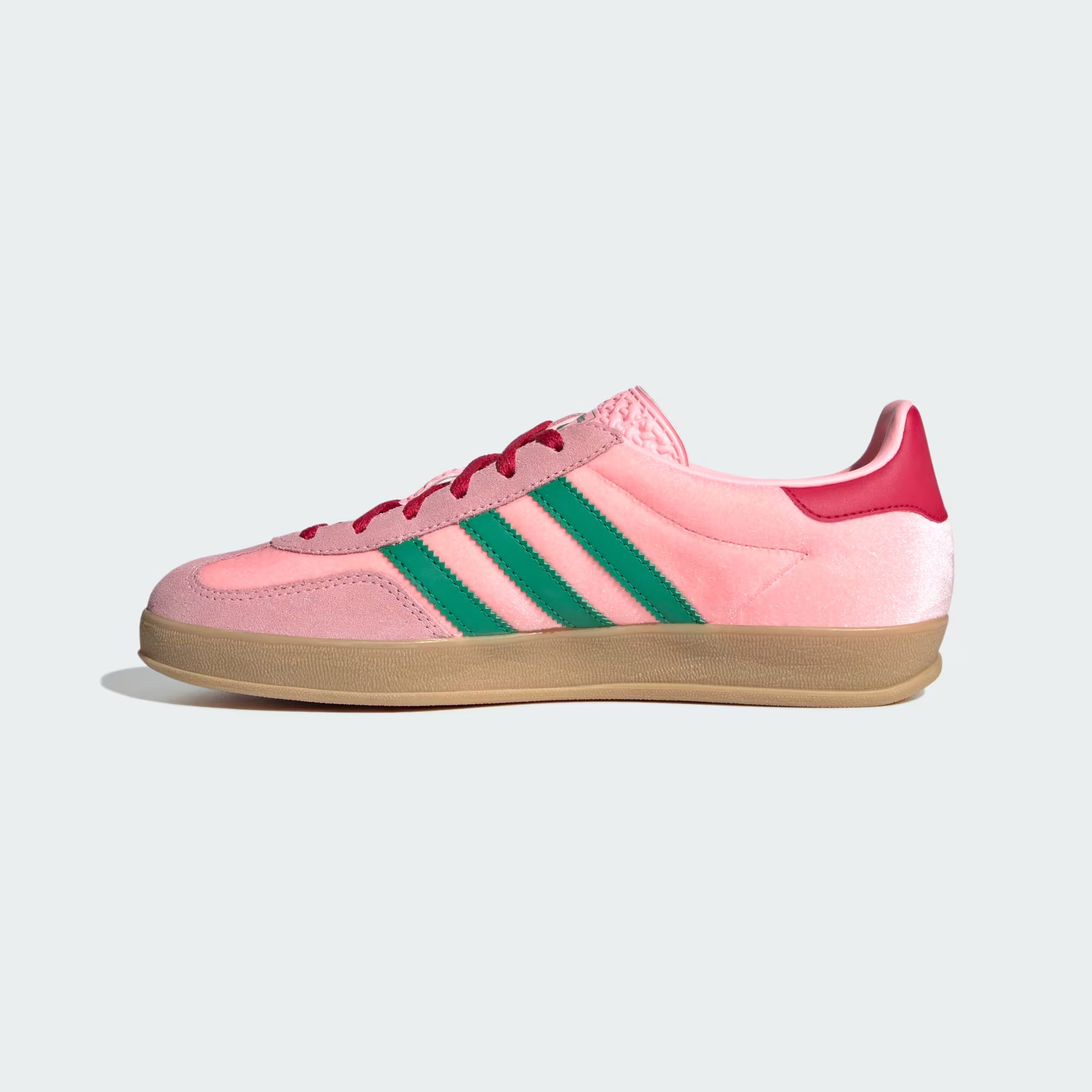 ADIDAS GAZELLE - COURT GREEN GLOW PINK