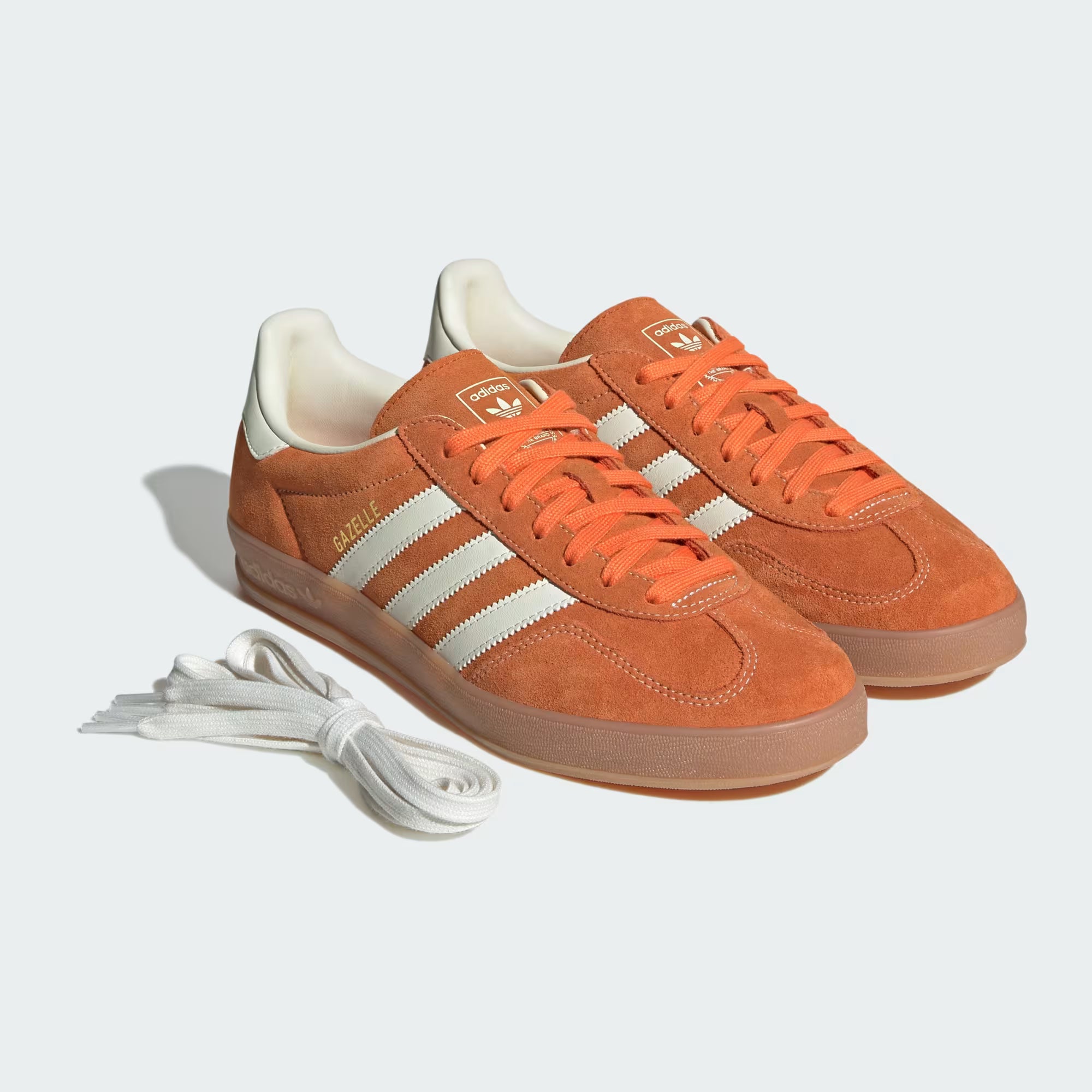 ADIDAS GAZELLE - ORANGE OFF WHITE