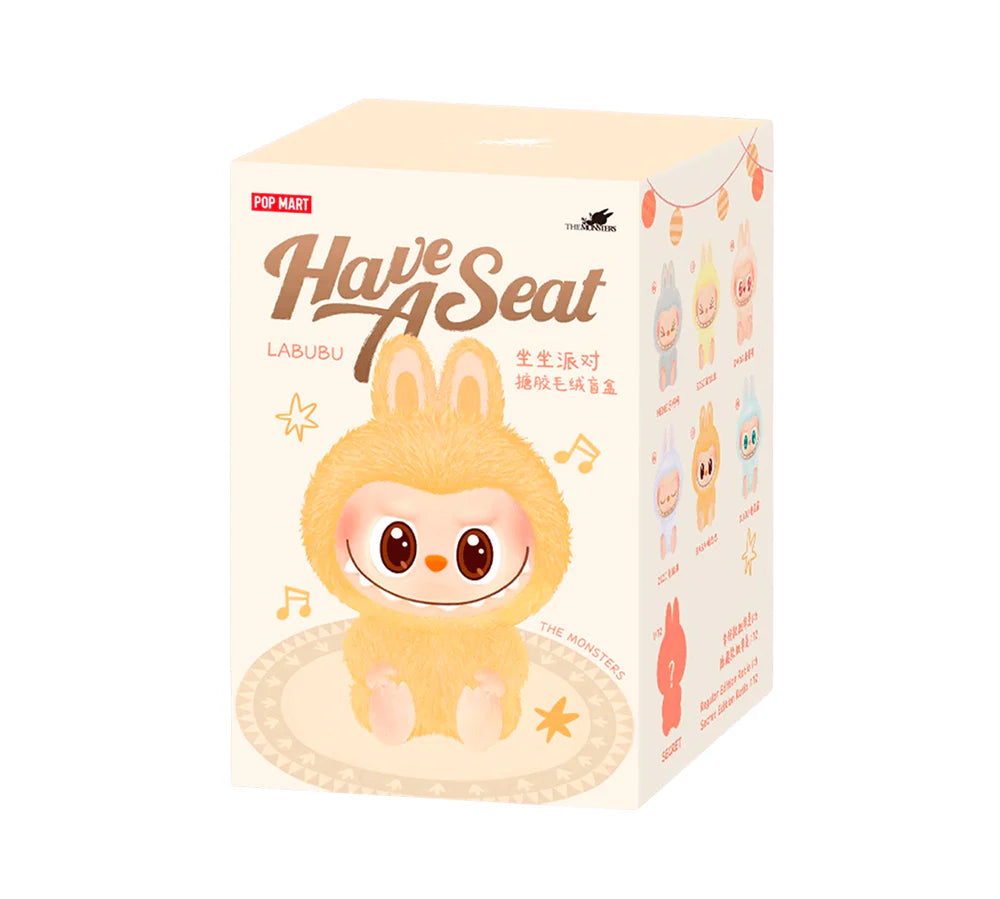 POP MART LABUBU 'THE MONSTERS' - HAVE A SEAT VINYL PLUSH BLIND BOX